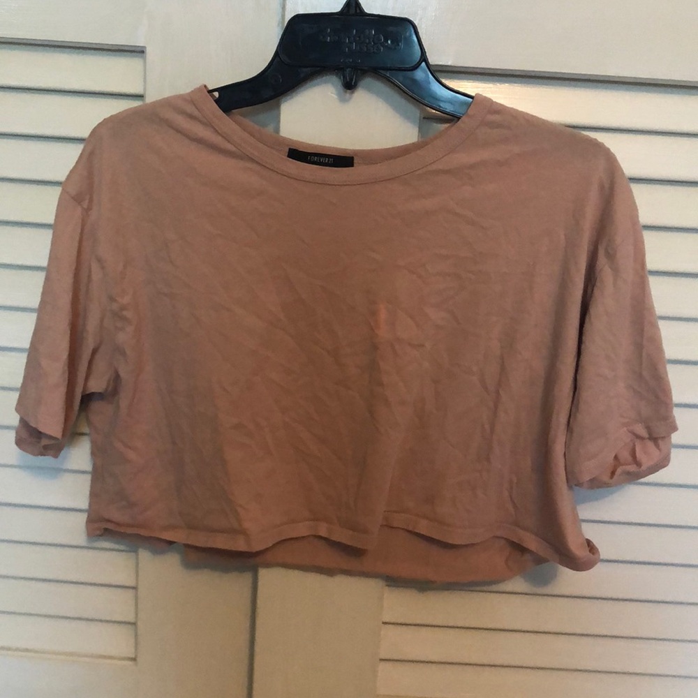 Cropped t-shirt